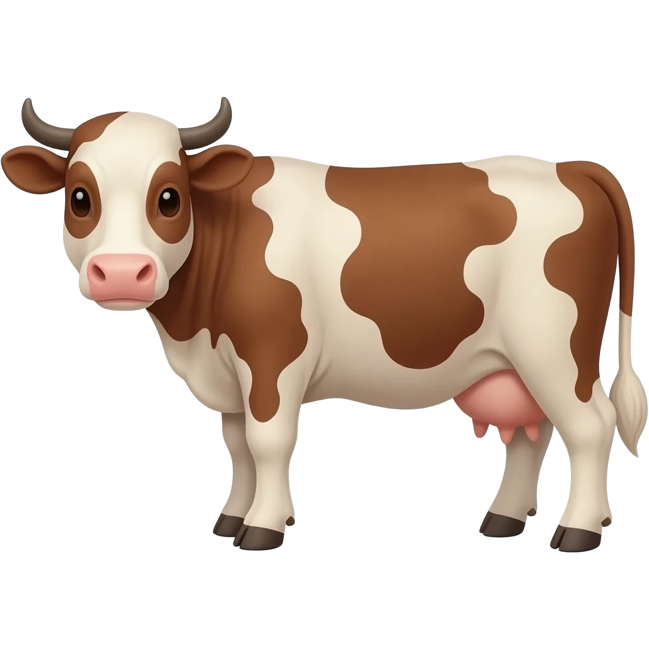 Vaca con ternero emoji