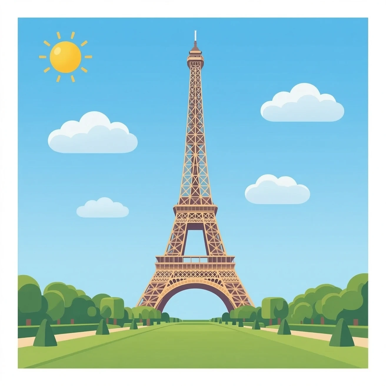 Tour eiffel emoji
