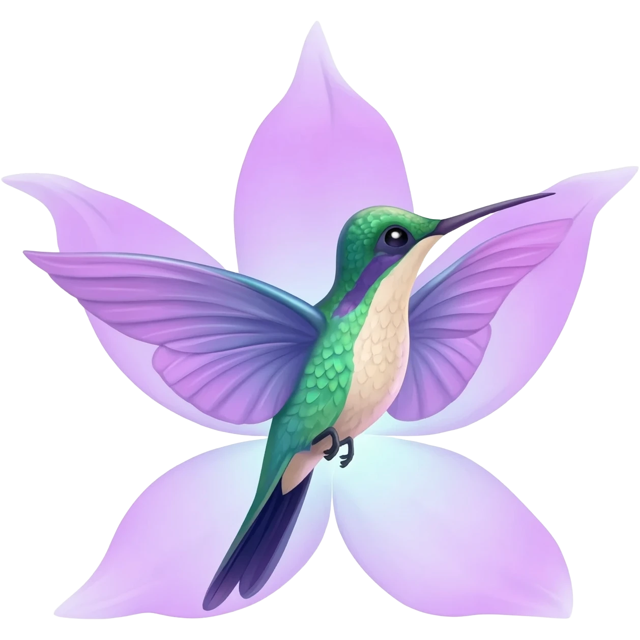 Hummingbird fairy  emoji