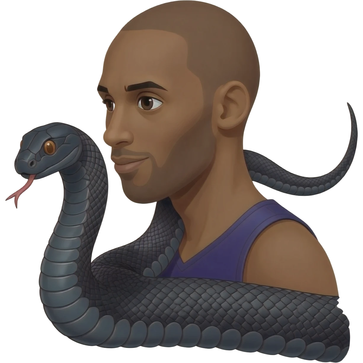 Kobe bryant  black mamba emoji