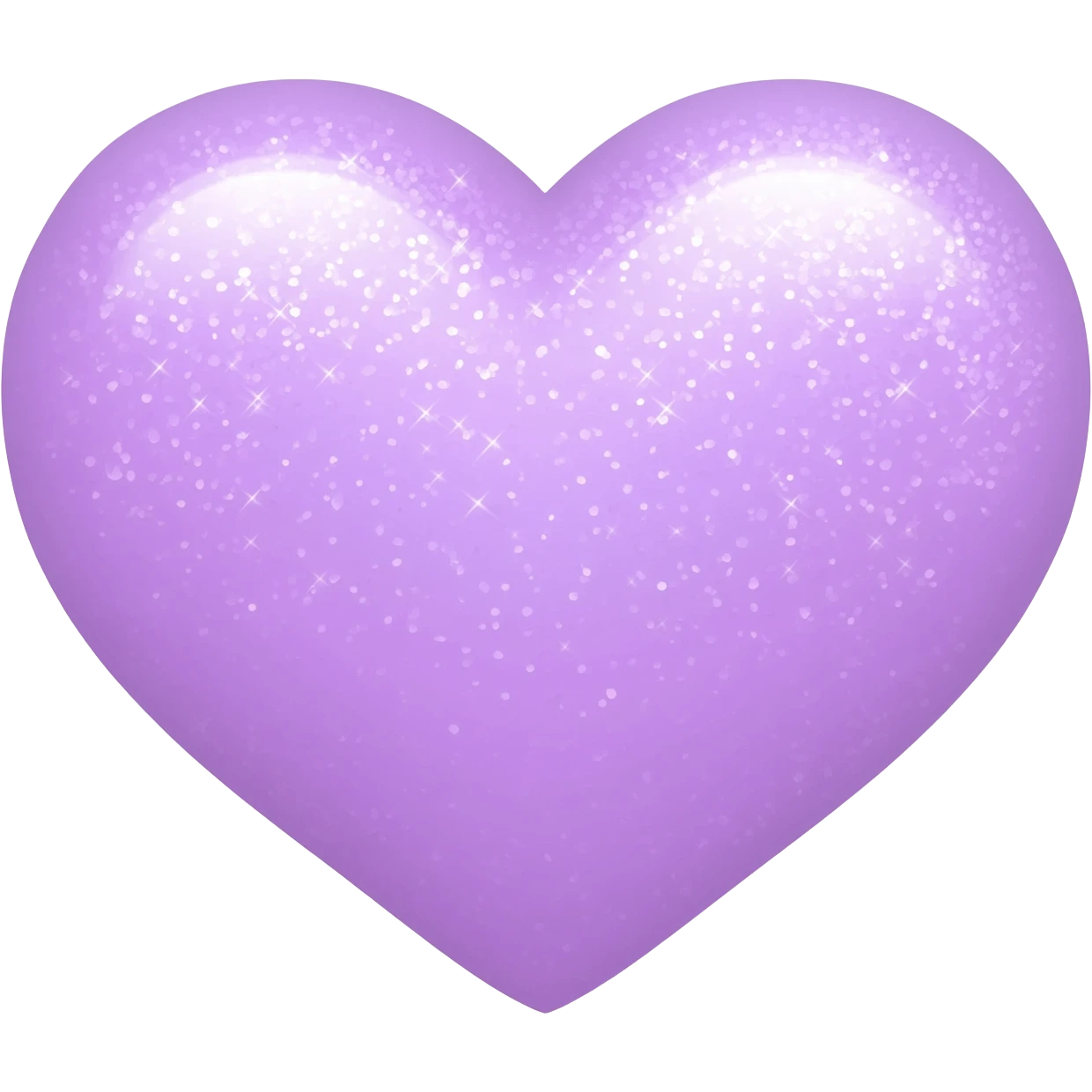a closed pastel lavender heart shiny sparkly glittery aesthetic romantic vintage envelope  emoji
