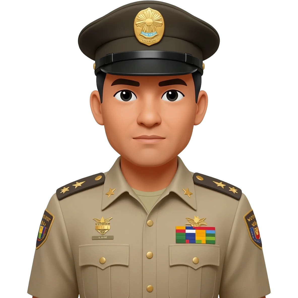Filipino man event Marshall uniform emoji