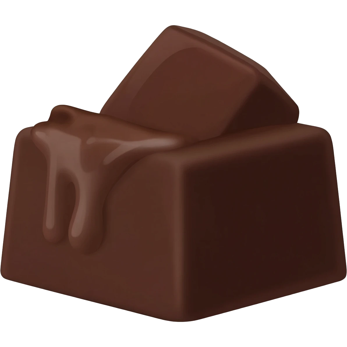 dark chocolate emoji