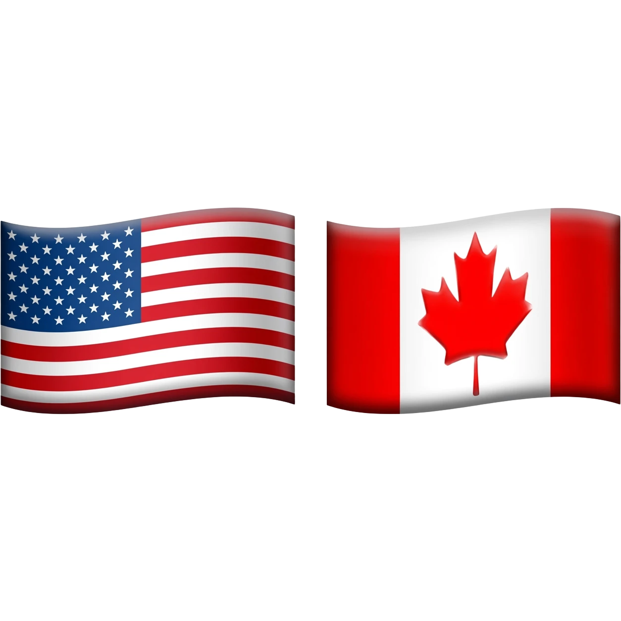 USA VS Canada emoji