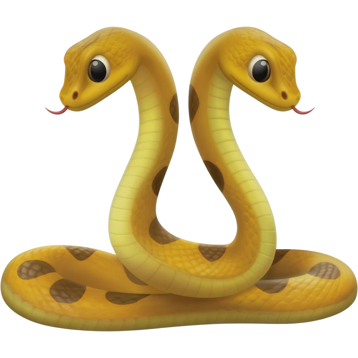 two headed snake emoji
