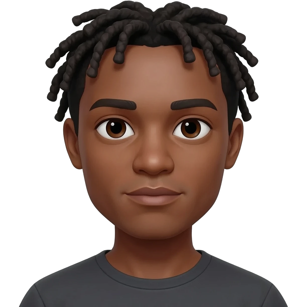 adicione dreadlocks curto emoji