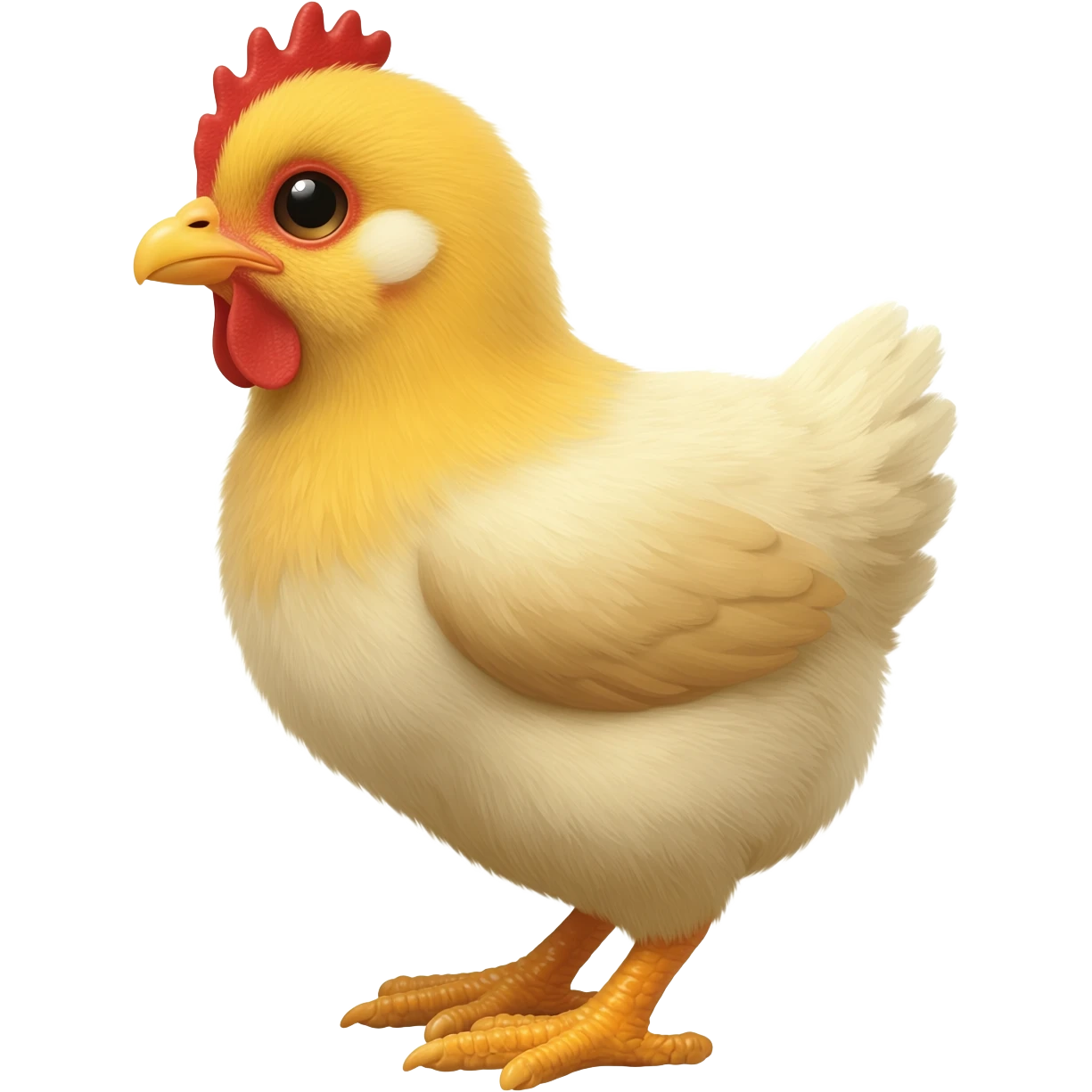 a baby chicken emoji