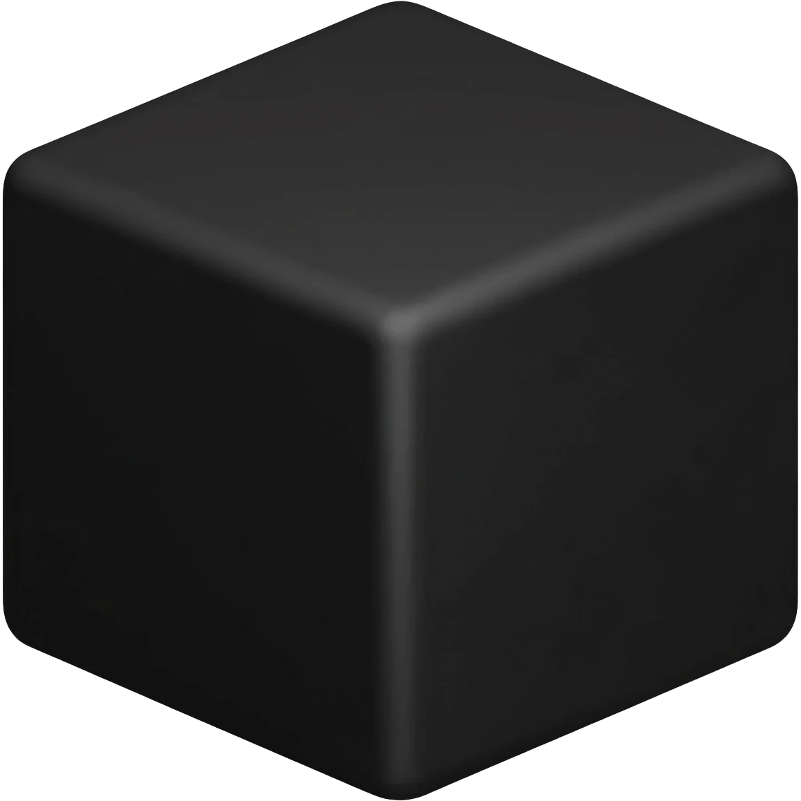 black cube emoji