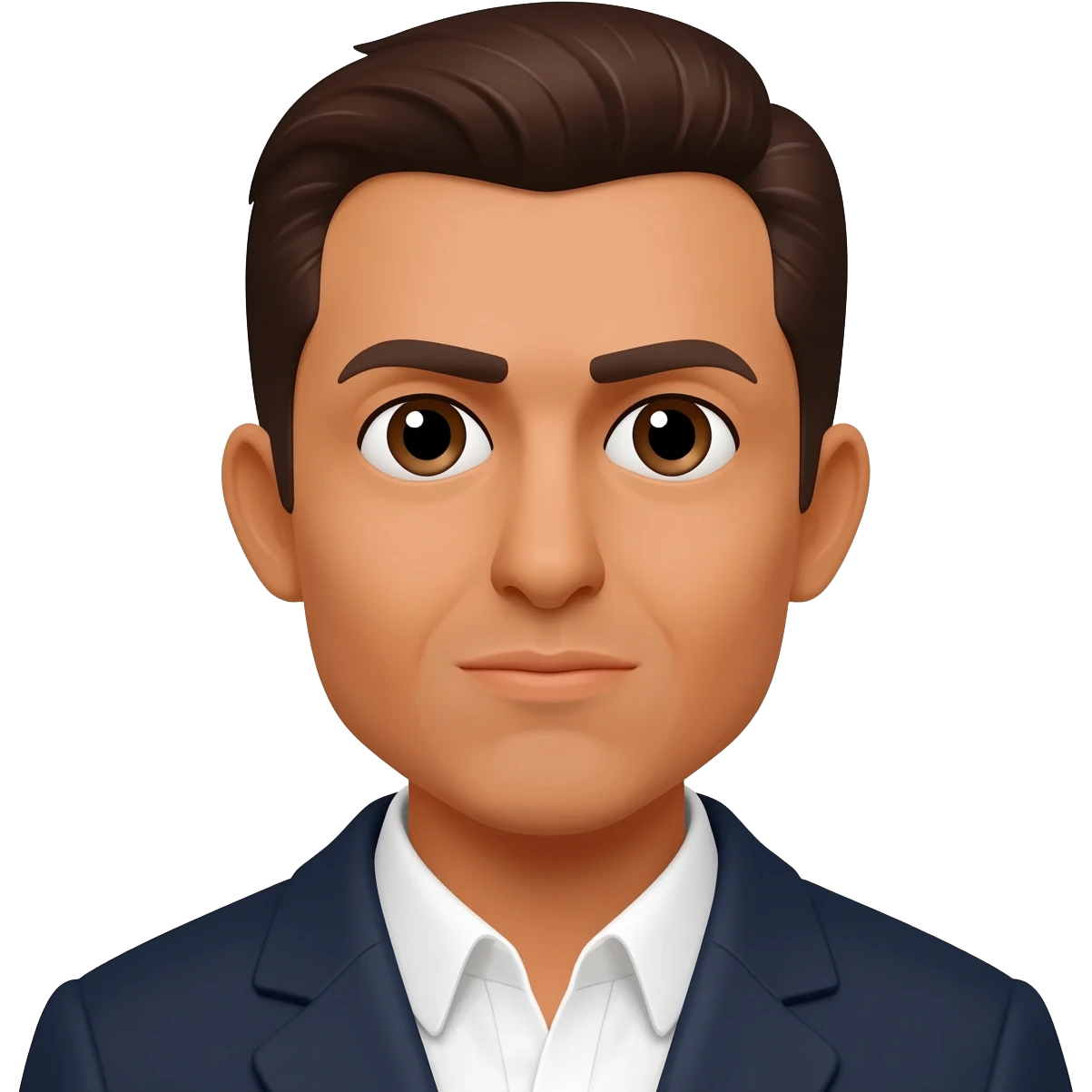 Vicente Guerrero with dark brown hair, tan skin emoji