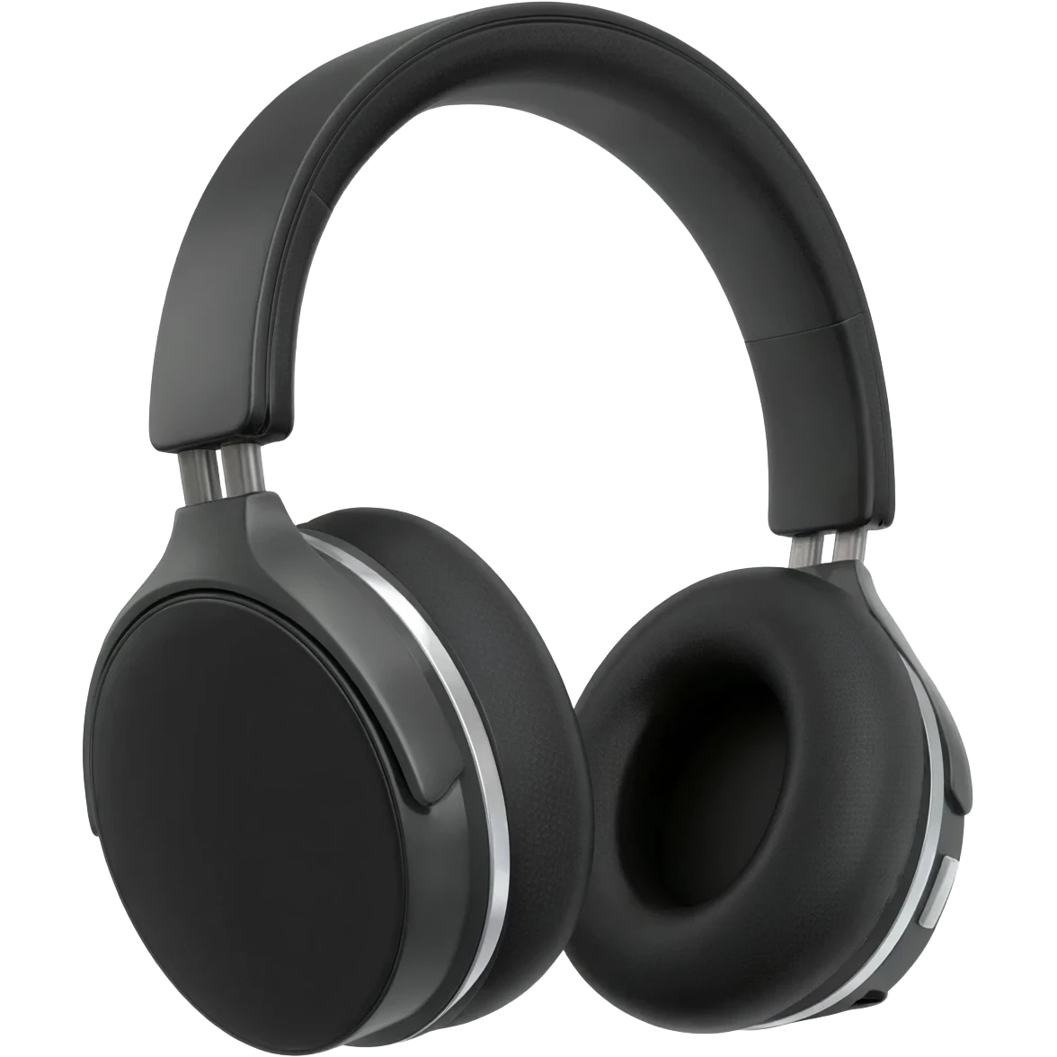 Kablosuz kulaklıklar siyah renkli emoji