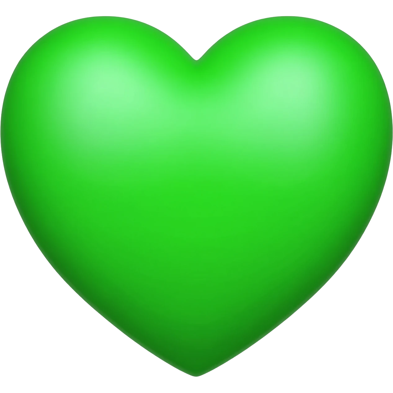 Green heart emoji