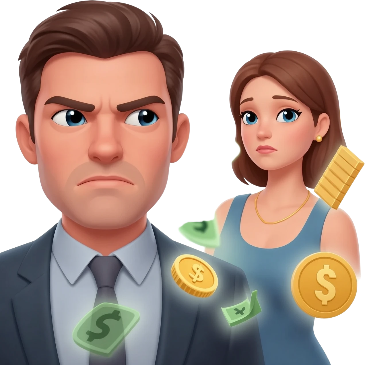 Brian saw her as a source of profit and not as a friend, and money was at the heart of their relationship. emoji