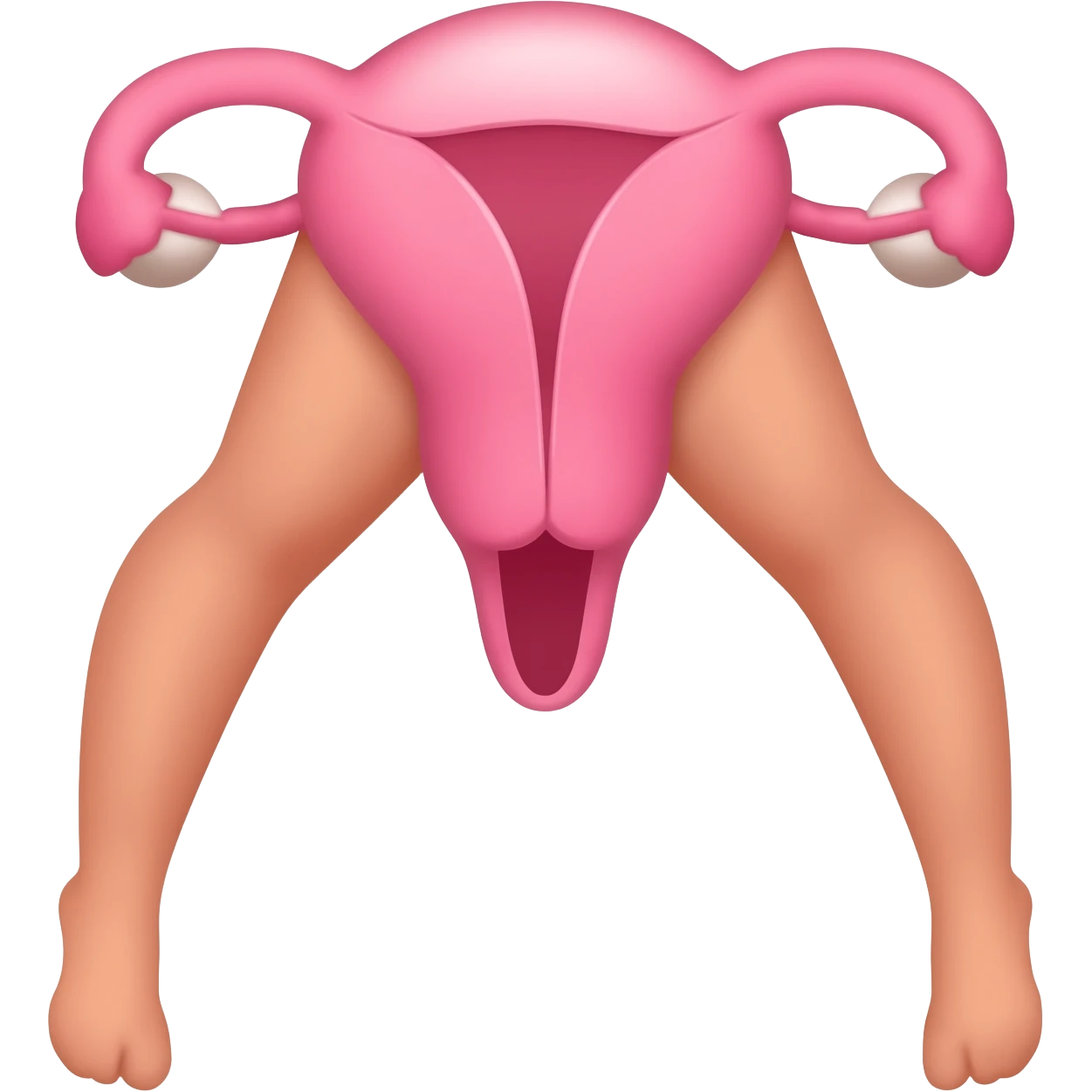 Vagina legs spread emoji