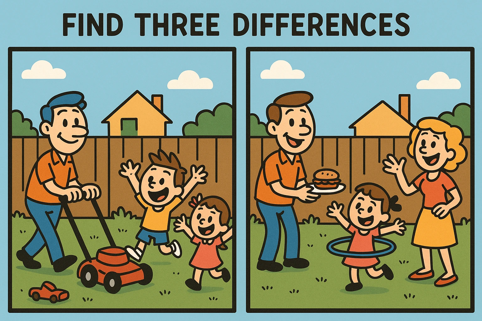 find three differences quiz emoji