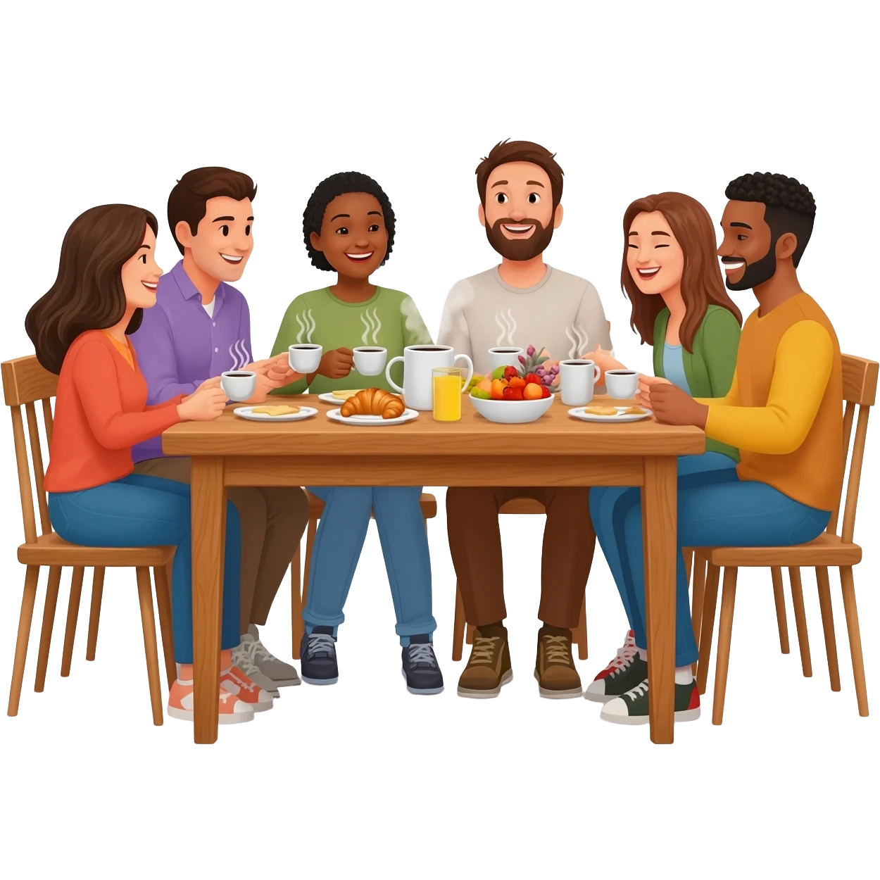 The breakfast club emoji