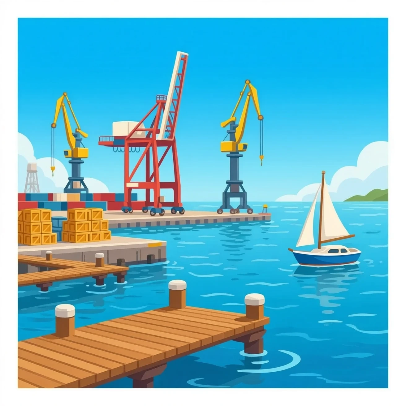 sea port emoji