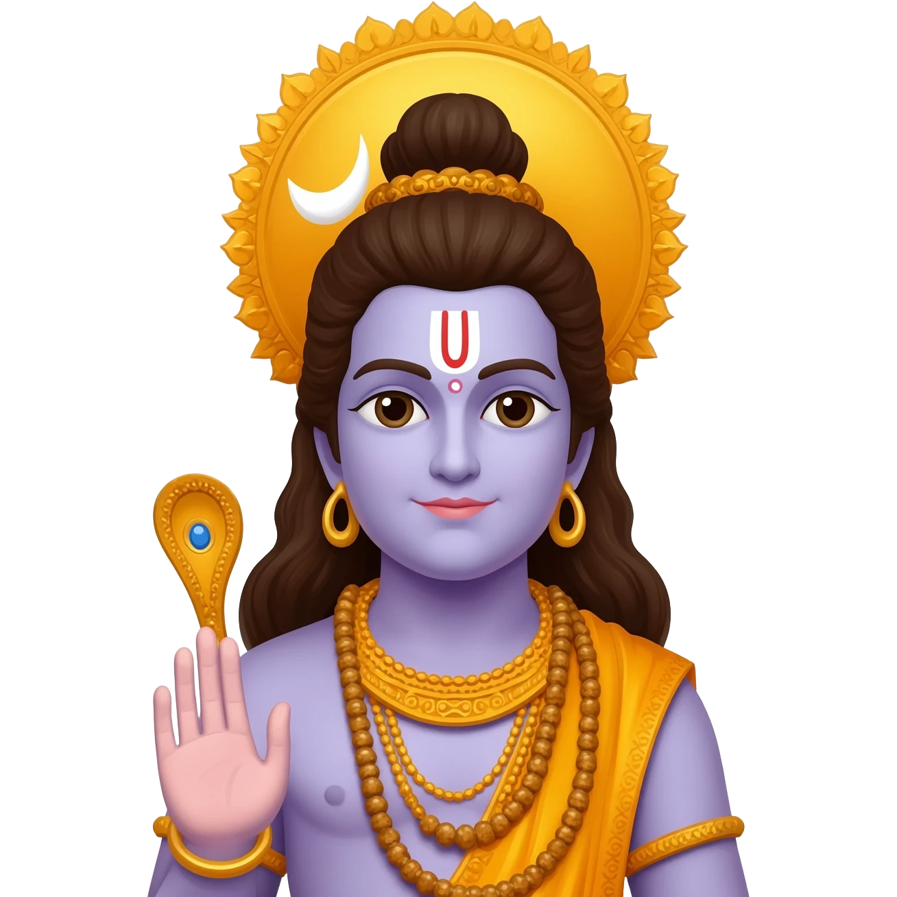 Lord Vishnu emoji