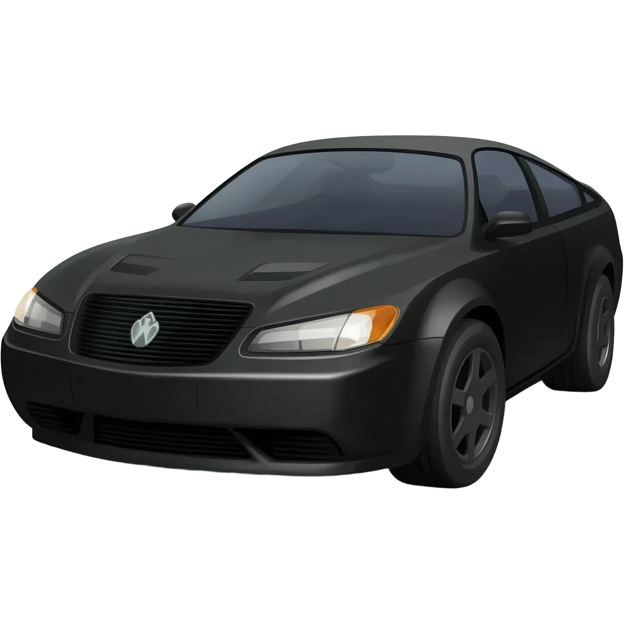 K.I.T.T. the black car from the Knight Rider TV show emoji