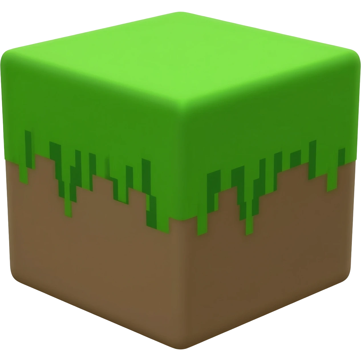 Minecraft grassblock emoji
