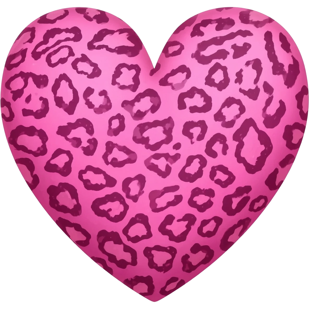pink leopard heart emoji