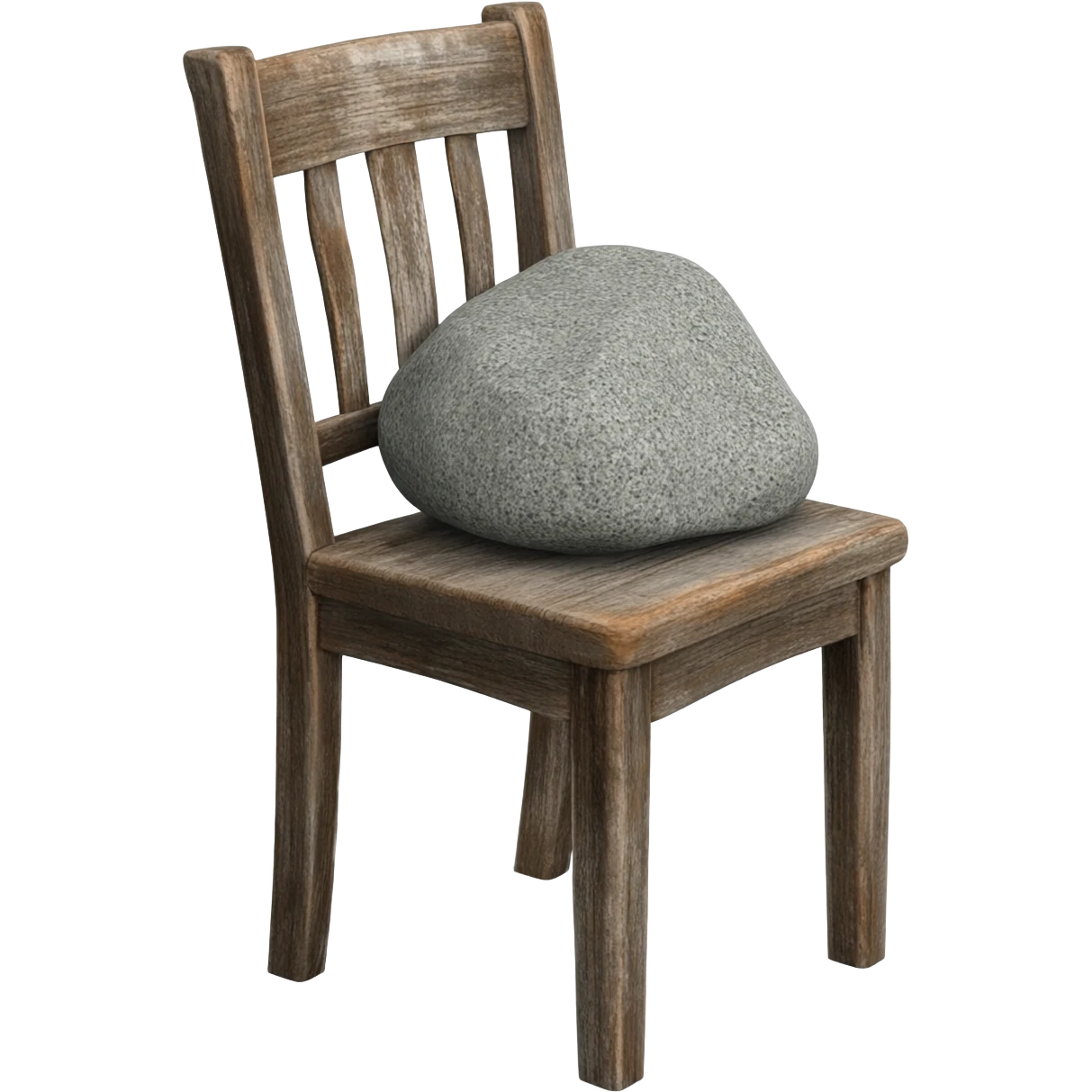 big rock on a chair emoji