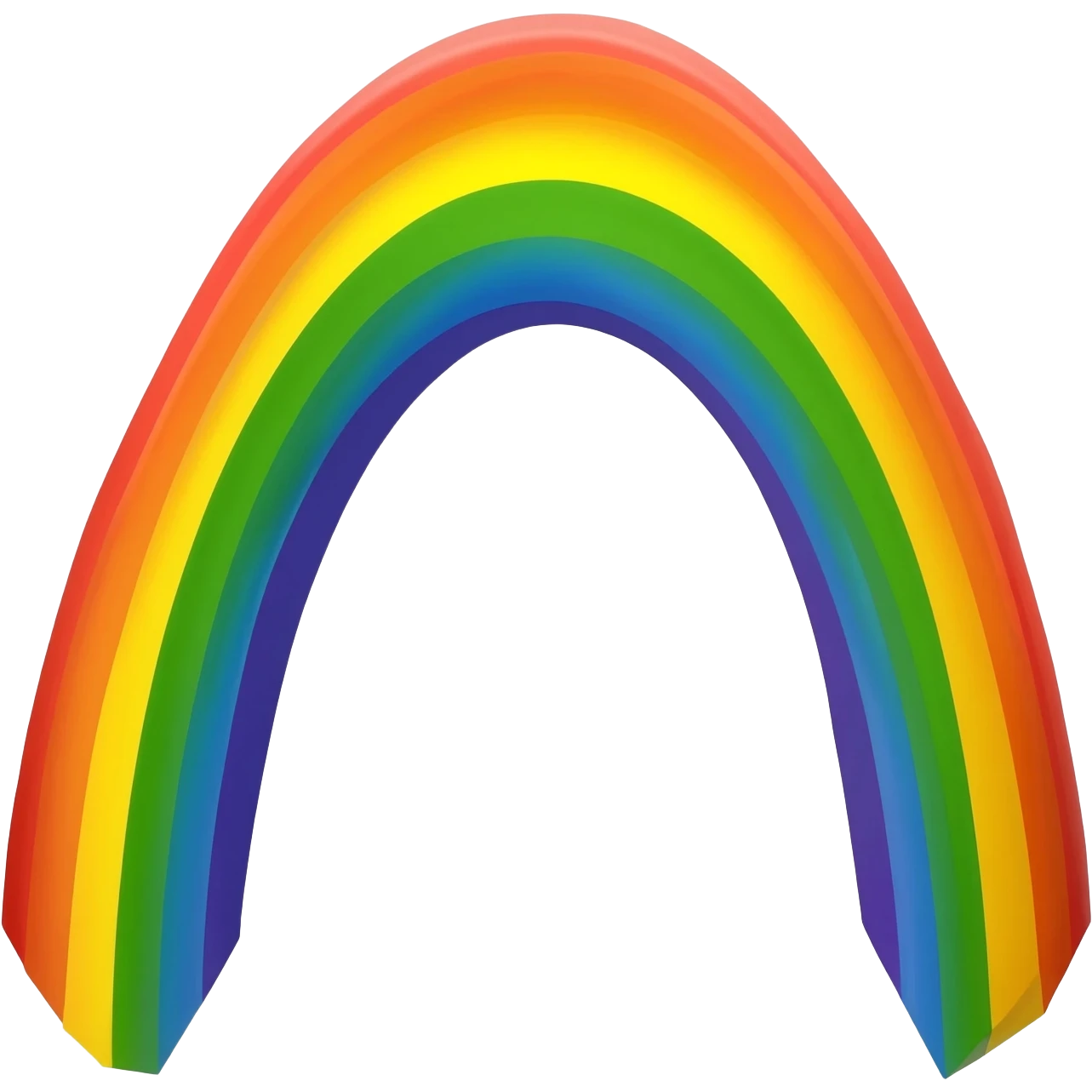 Rainbow bridge emoji