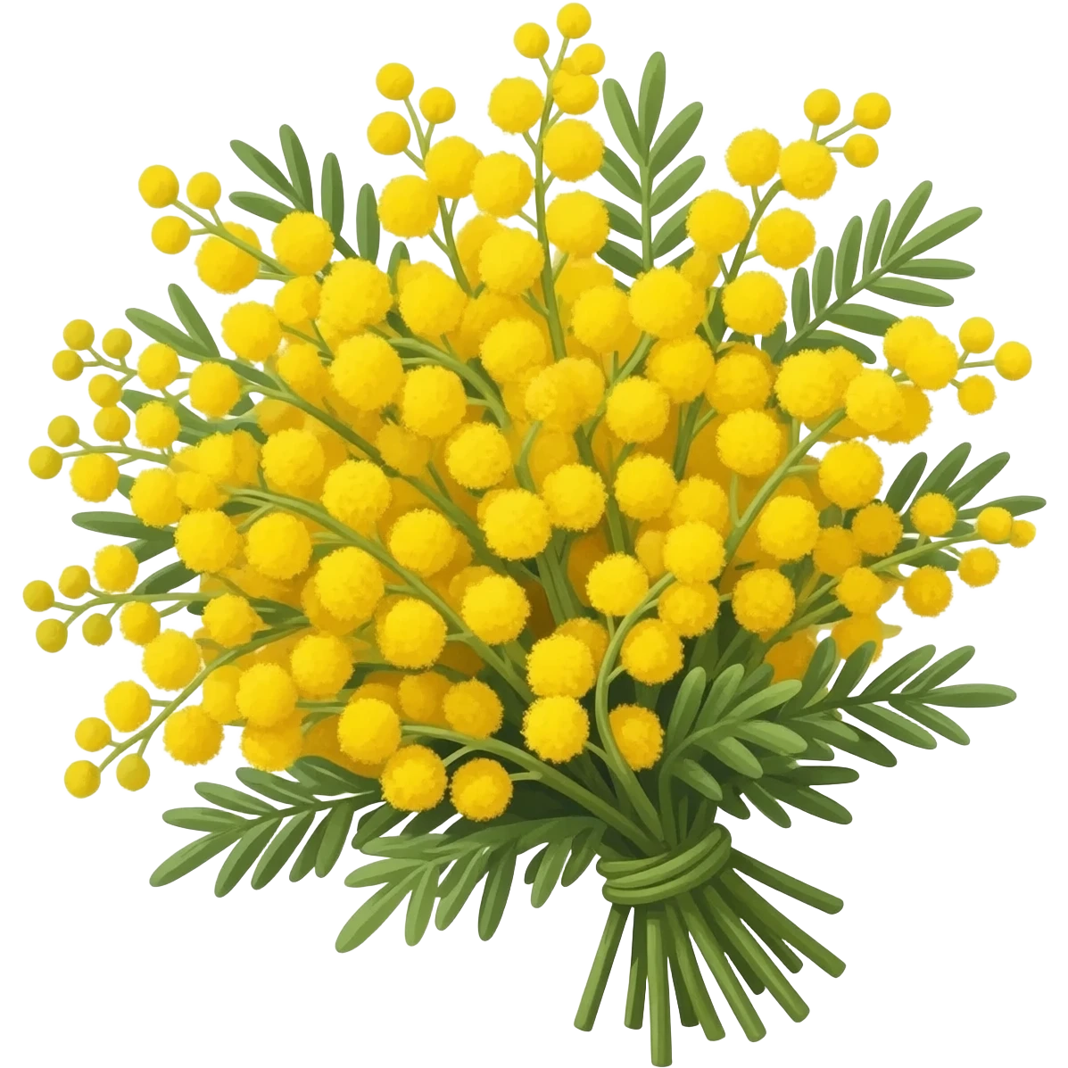 Bouquet de Mimosa emoji