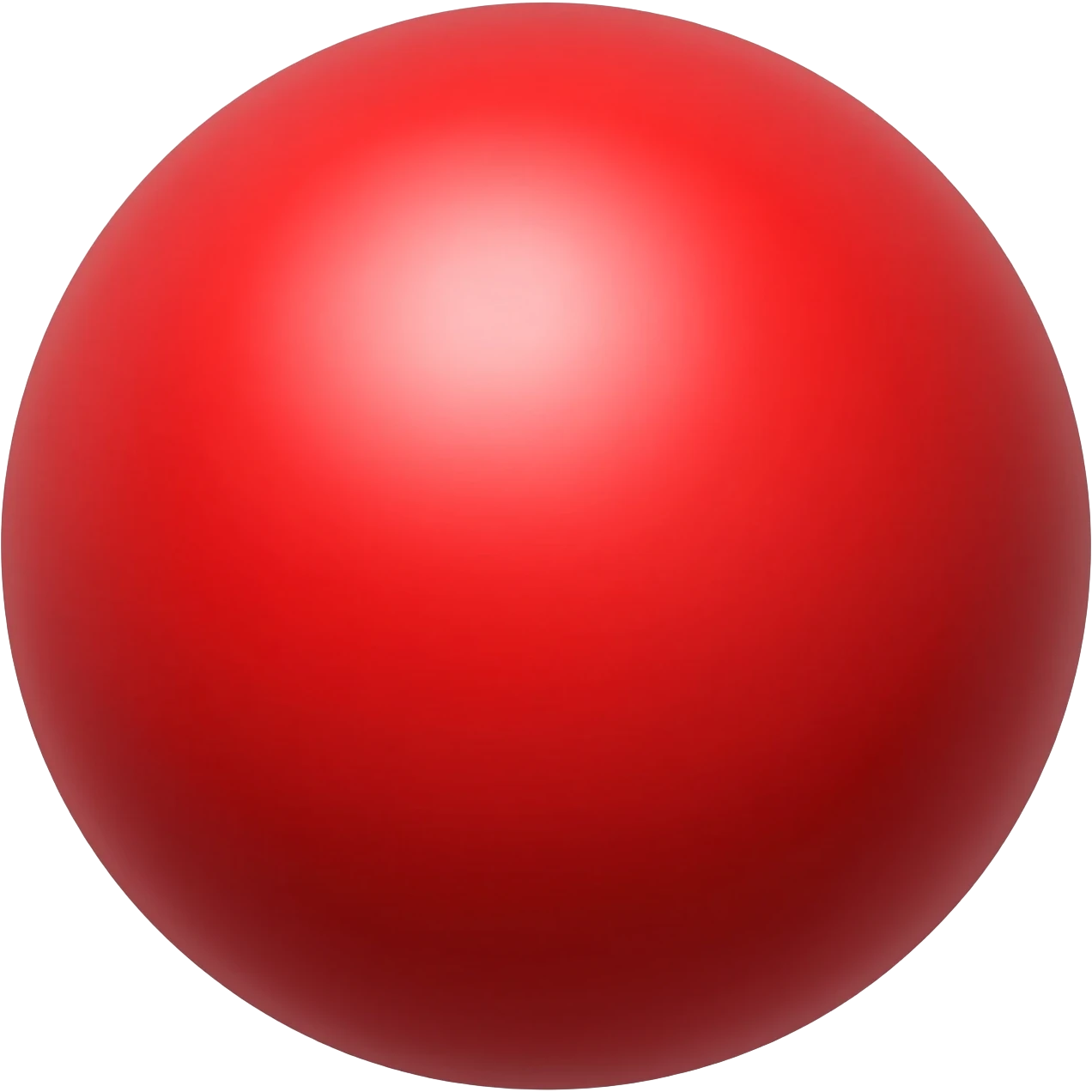 Red bullet point-orb-circle emoji