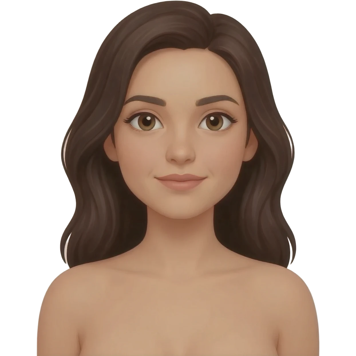 Naked woman emoji