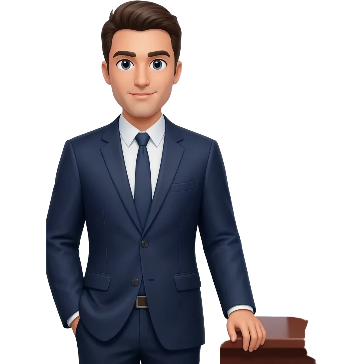 Офисный мужичок emoji