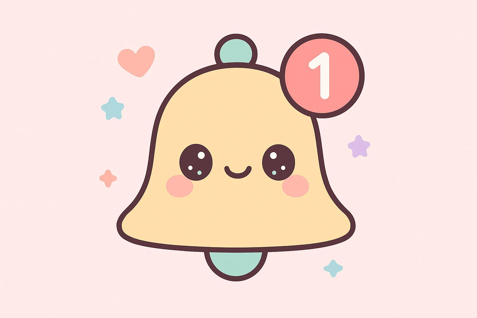 "notifications", no text emoji