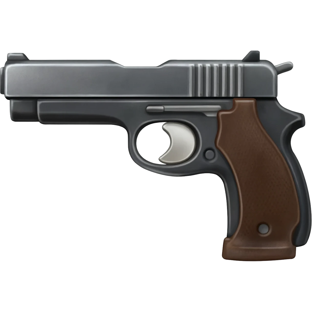 Pistola con peine largo emoji