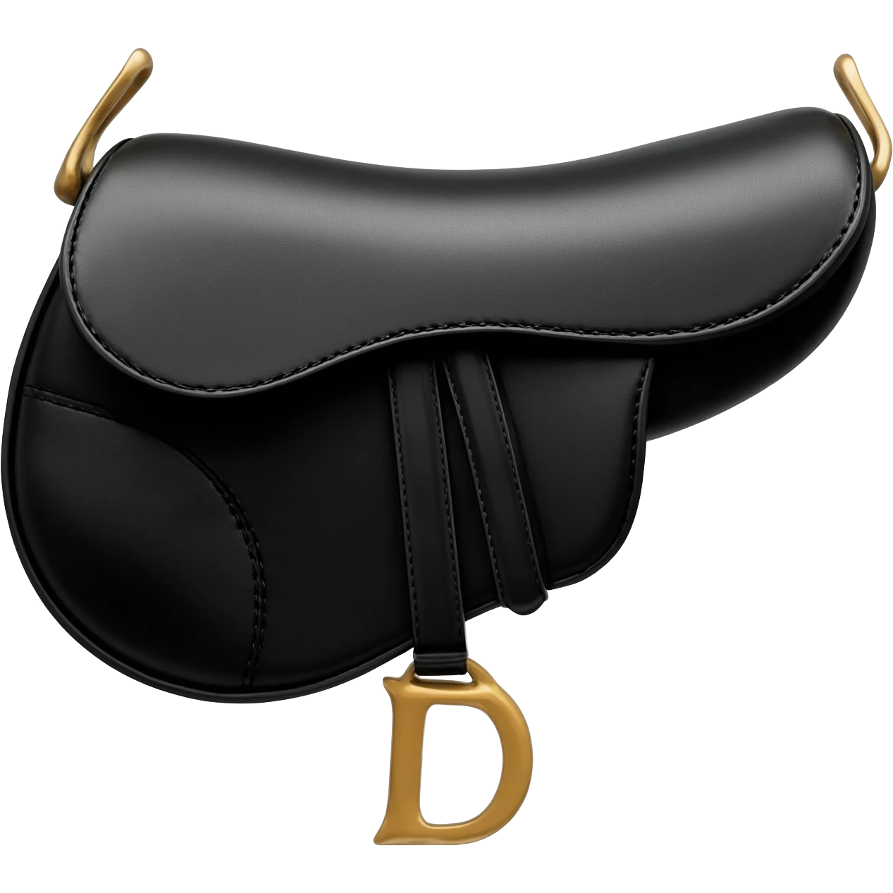 dior black saddle bag emoji