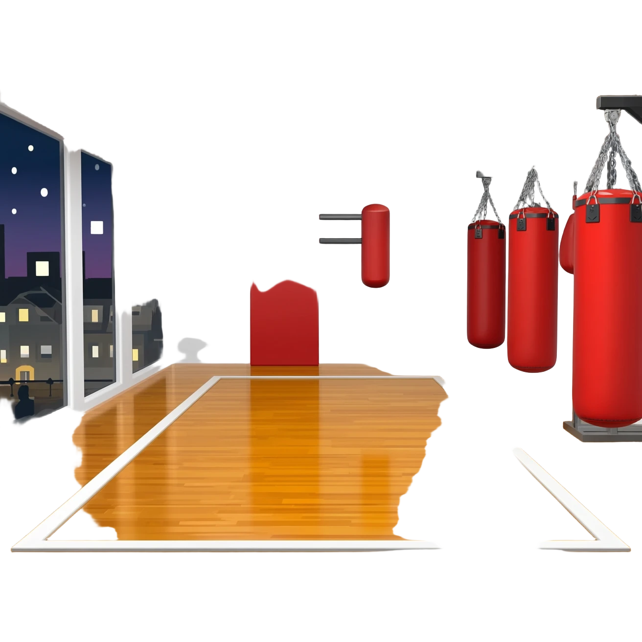 martial arts gym emoji