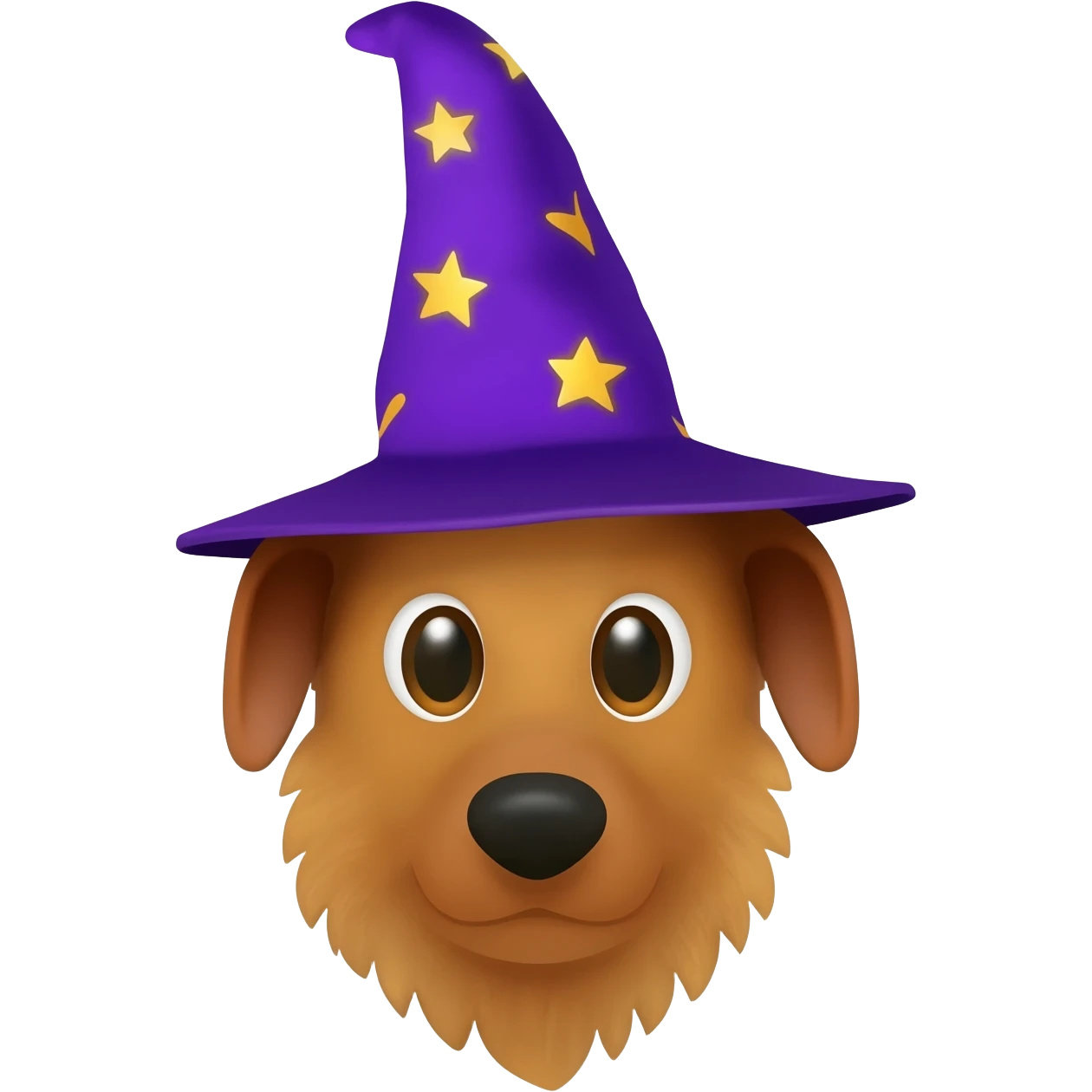 Dog wizard emoji