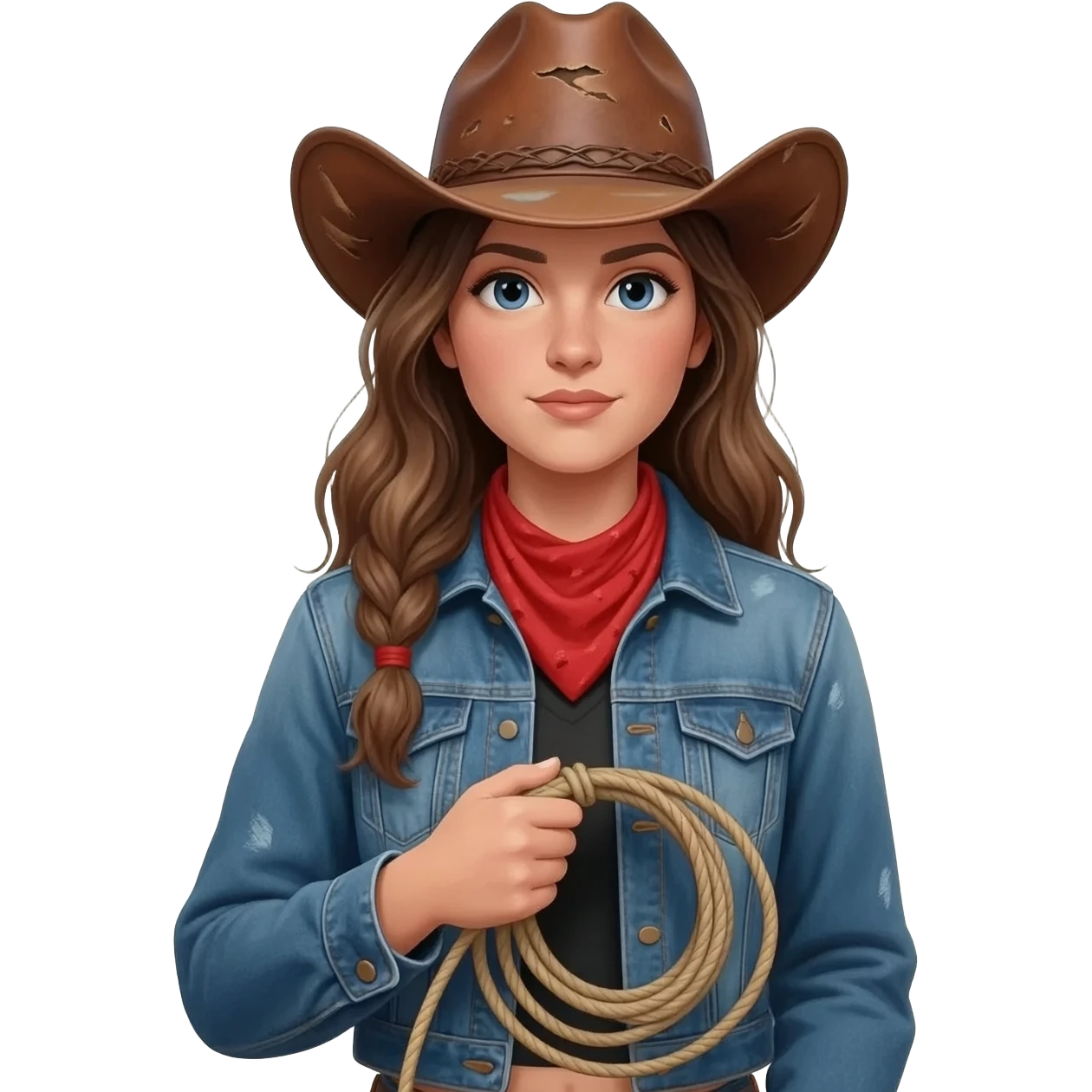 Cowgirl emoji