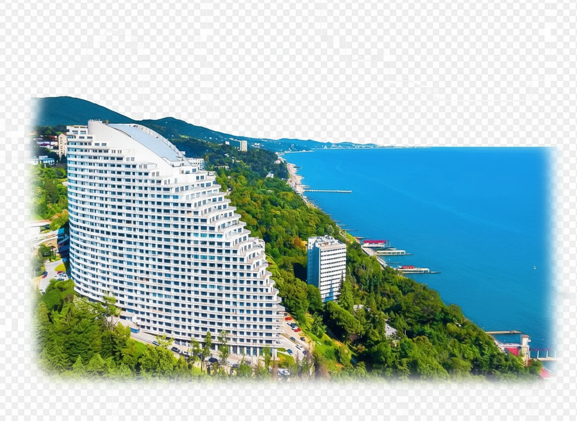 Изометричная, яркая, детализированная, объемная и фотореалистичная отдельная иллюстрация Actor Galaxy в Сочи. Чёткие контуры, не размазанные линии, высокое качество, прозрачный фон, не обрезать края картинки emoji