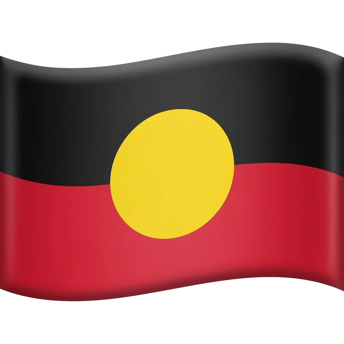 Aboriginal flag emoji