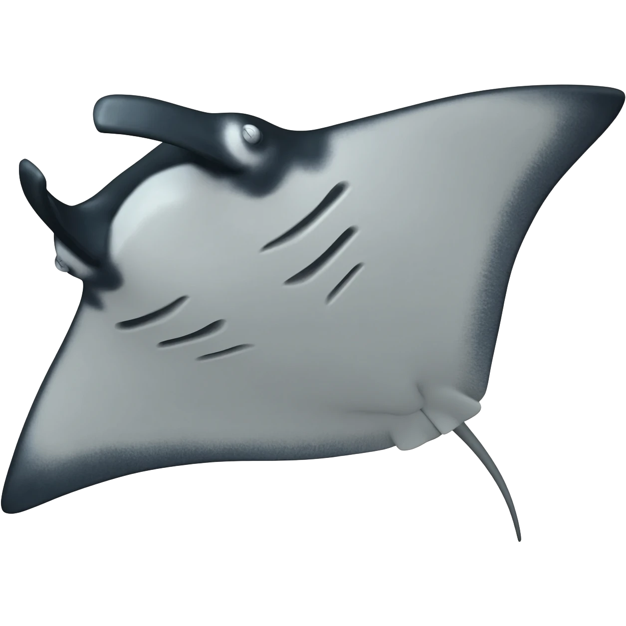 Mantaray emoji