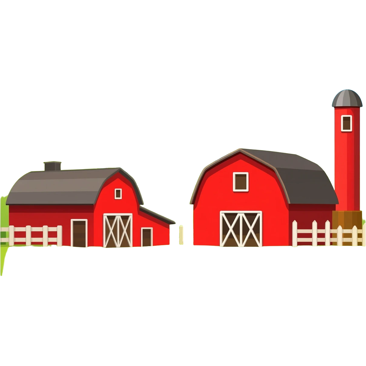 Farm city emoji