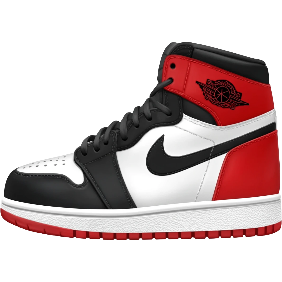 Hace un emoji de una zapatilla nike jordan emoji