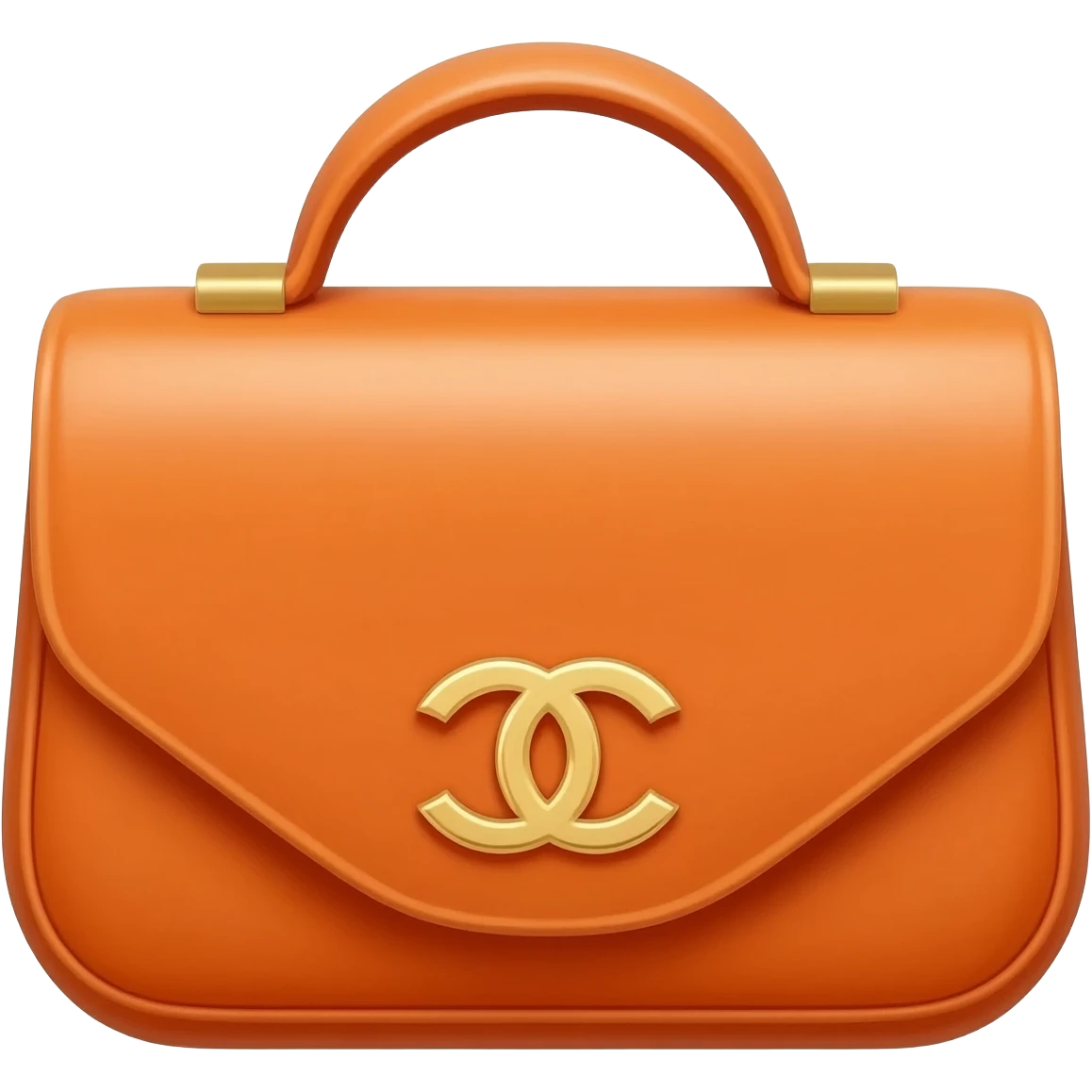 orange chanel dior bag emoji