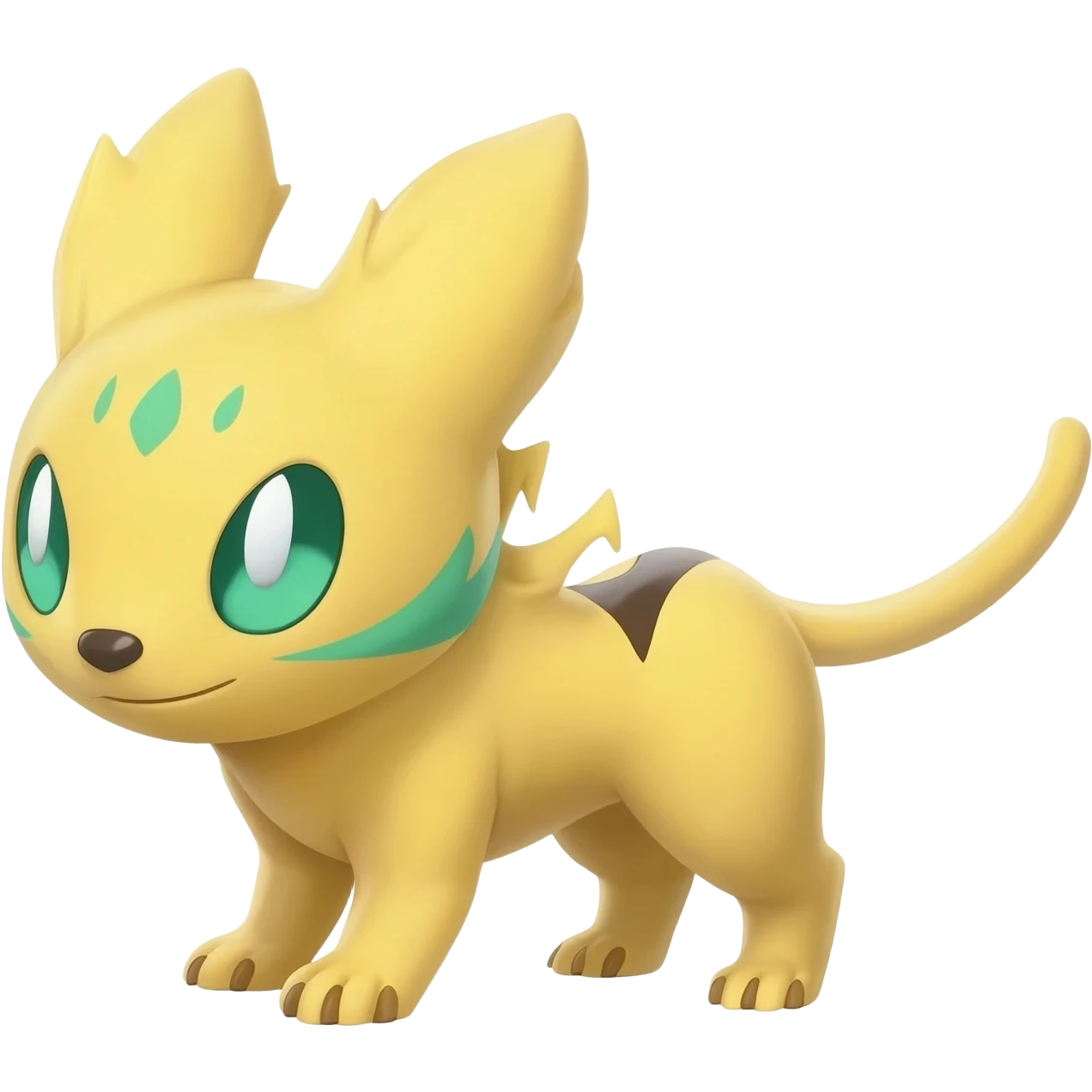 Liepard-Noivern-Litten-Sprigatito-Pokémon-fusion-creature (full body) emoji