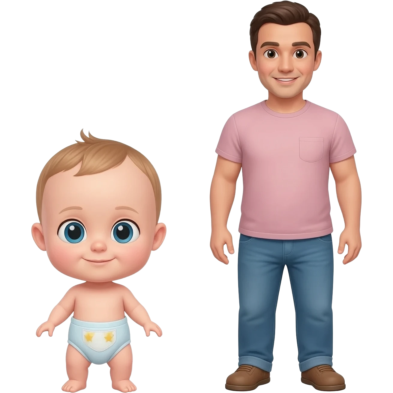 a baby but also adult emoji