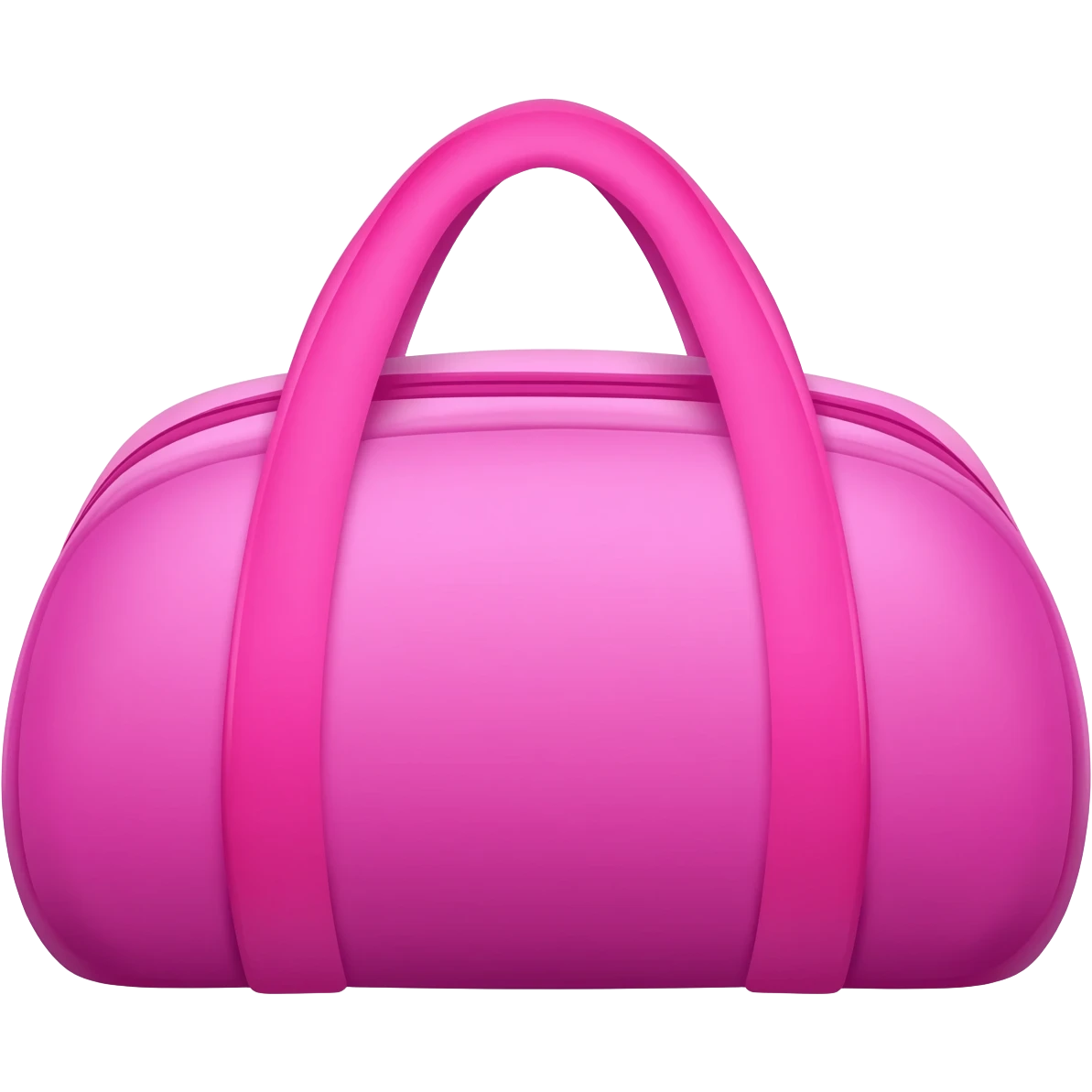 pink gym bag emoji