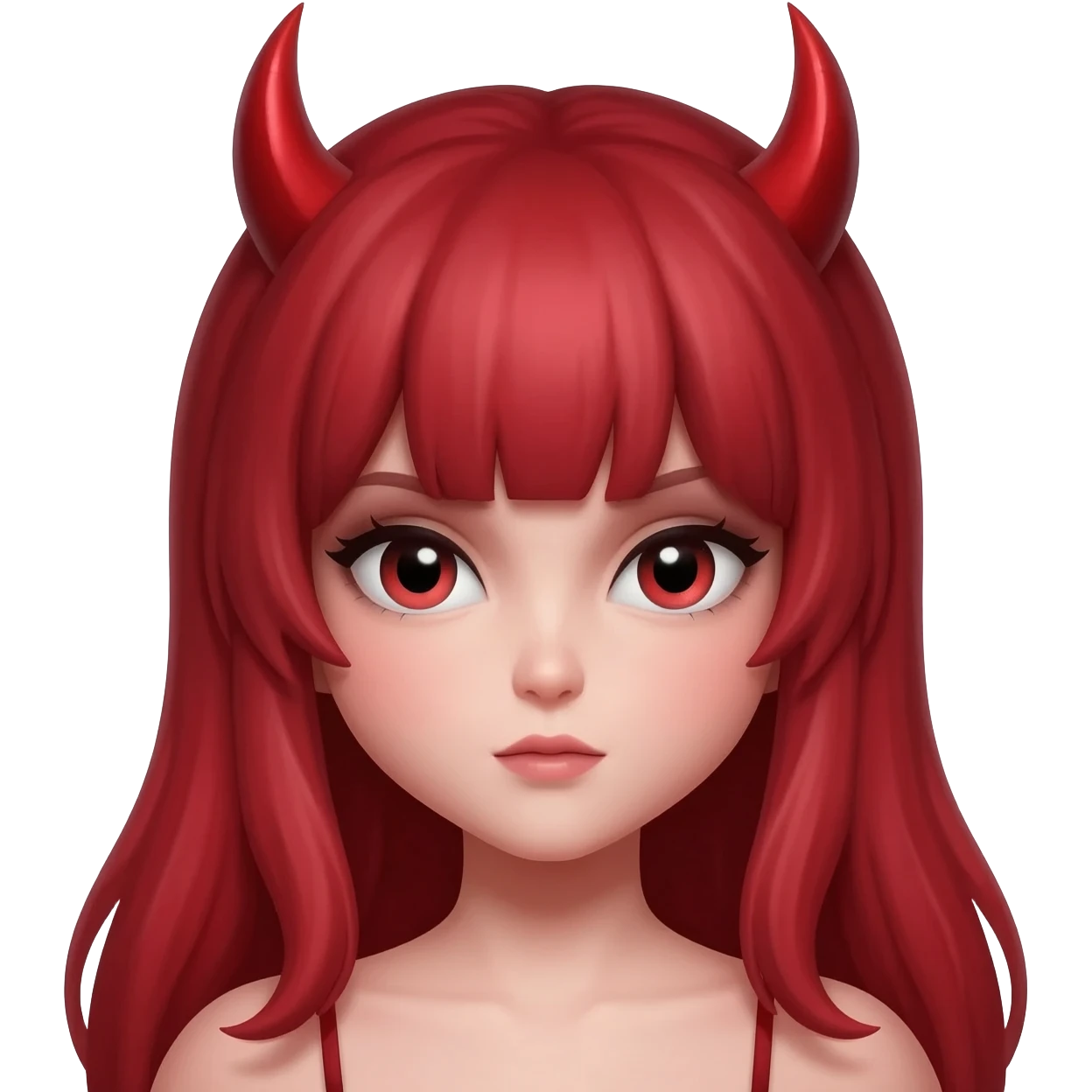 Devil girl emoji