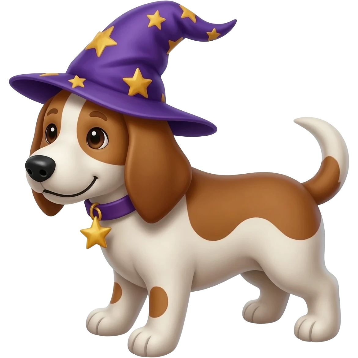 Dog wizard emoji