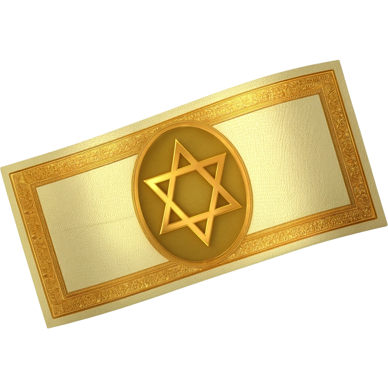 Banknote with Star of David. emoji