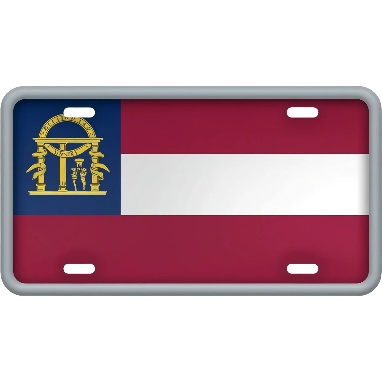 Georgia License Plate emoji