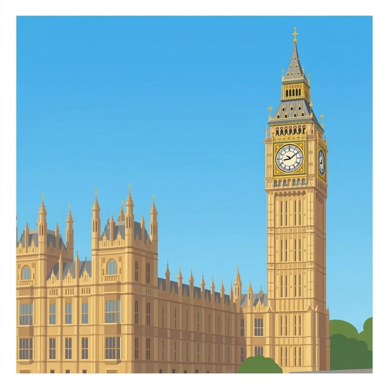 Big ben emoji